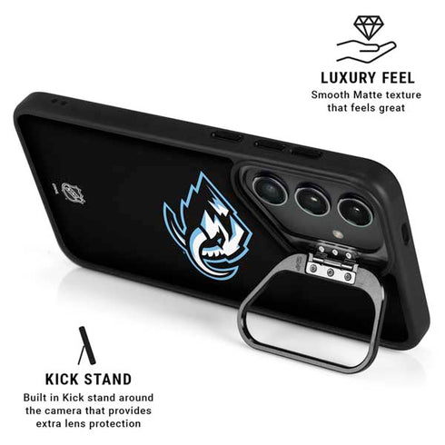 NHL Utah Mammoth Alternate Black Galaxy S24 Plus Kickstand Case